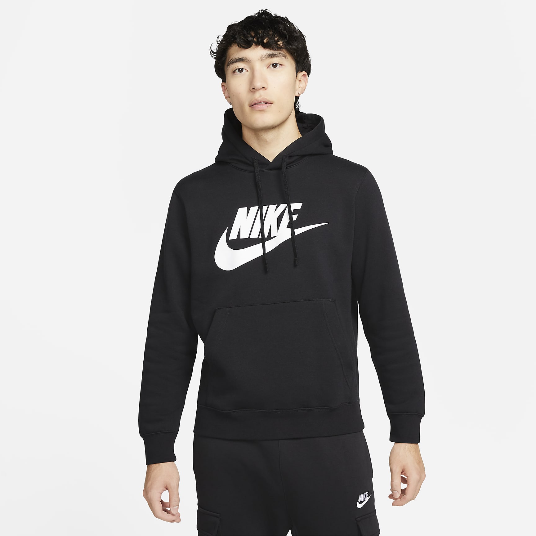 Sportswear Club Fleece - Men's Graphic Pullover Hoodie