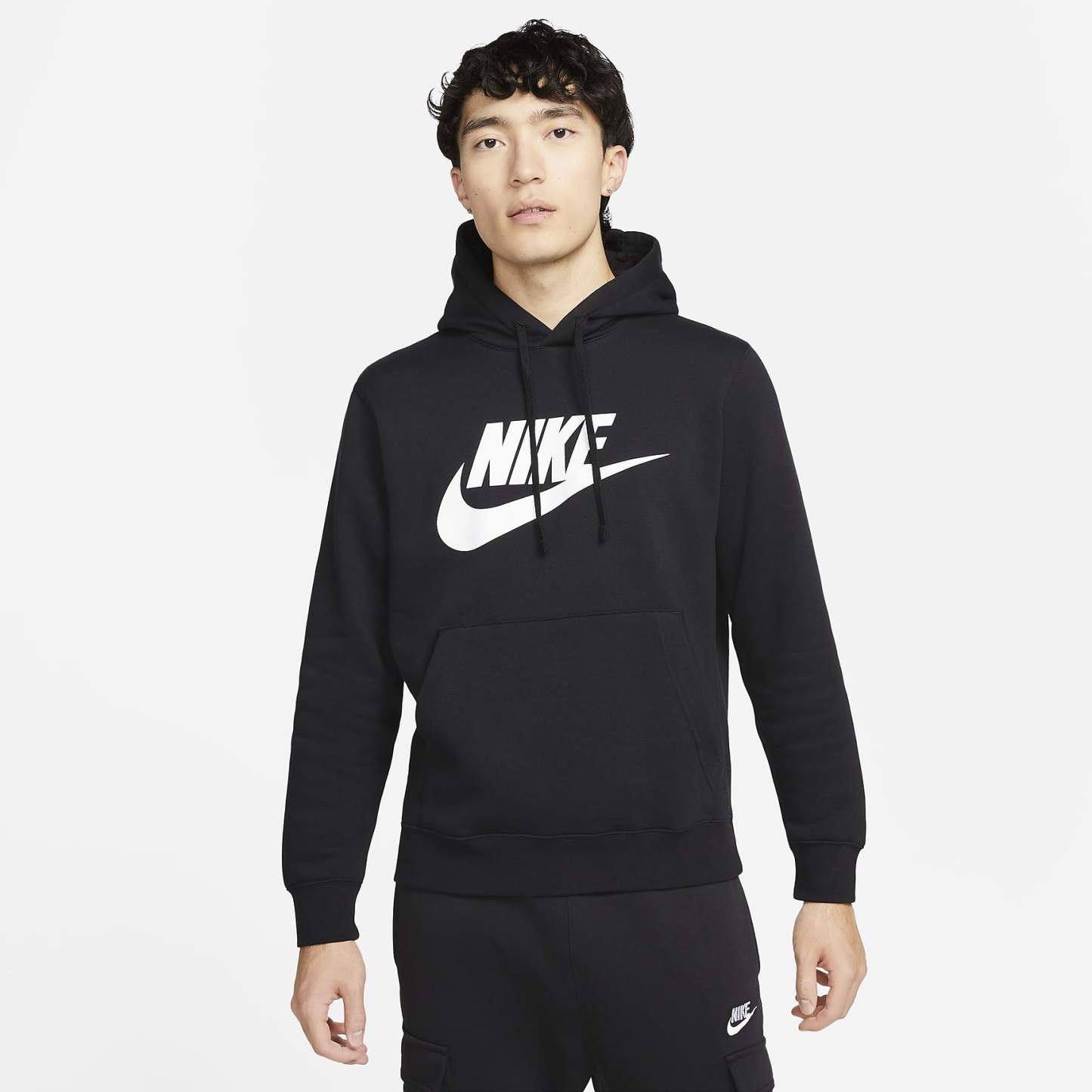 Sportswear Club Fleece - Men's Graphic Pullover Hoodie