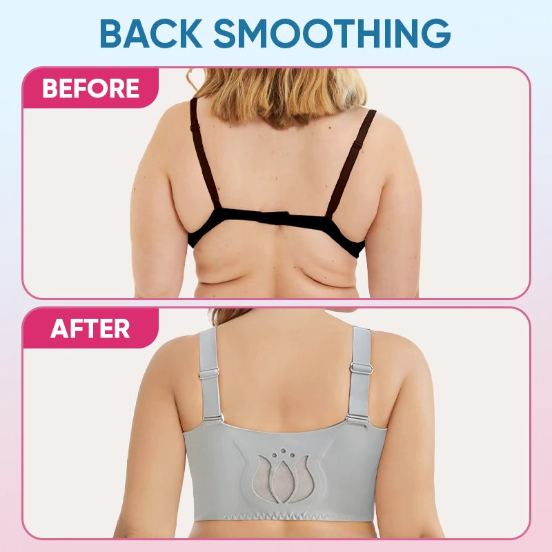 HOT SALE 70% OFF - Ultra Soft Front Zip Wireless Lifting Bra