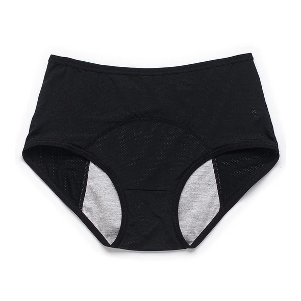 5Pcs/New NaterialSet High Waist Leak Proof Panties L-8XL