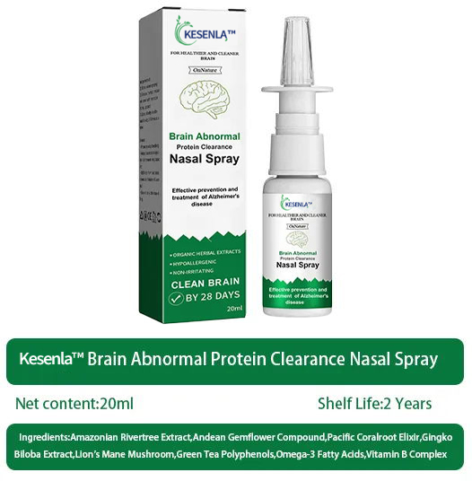 （🔥LAST DAY SALE-80% OFF)Healsy™ Brain Abnormal Protein Clearance Nasal Spray