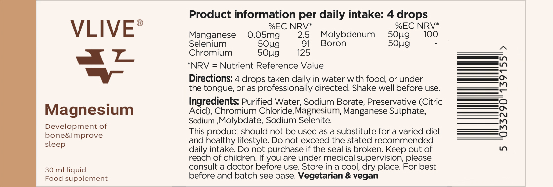 VLive® Magnesium 30ml