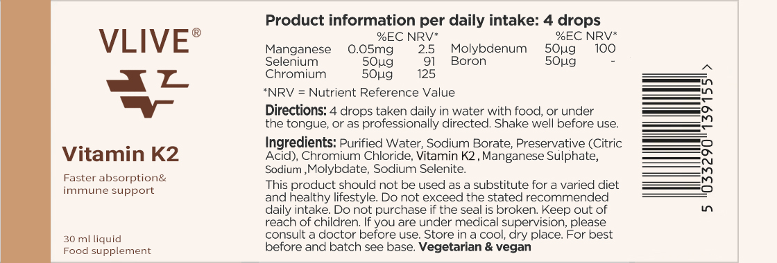 Vlive®  Vitamin K2  30ml