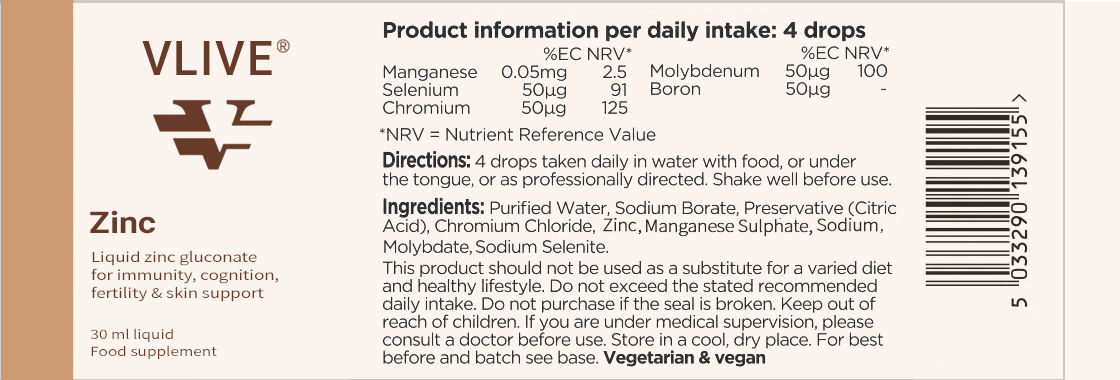 Vlive® Zinc 30ml