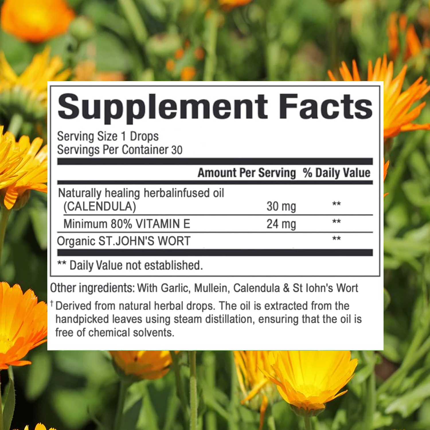 Vlivey®Organic Ear Oil for Ear Infections - Natural Eardrops for Infection Prevention, Swimmer's Ear & Wax Removal - Kids, Adults, Baby, Dog Earache Remedy - with Mullein, Garlic, Calendula