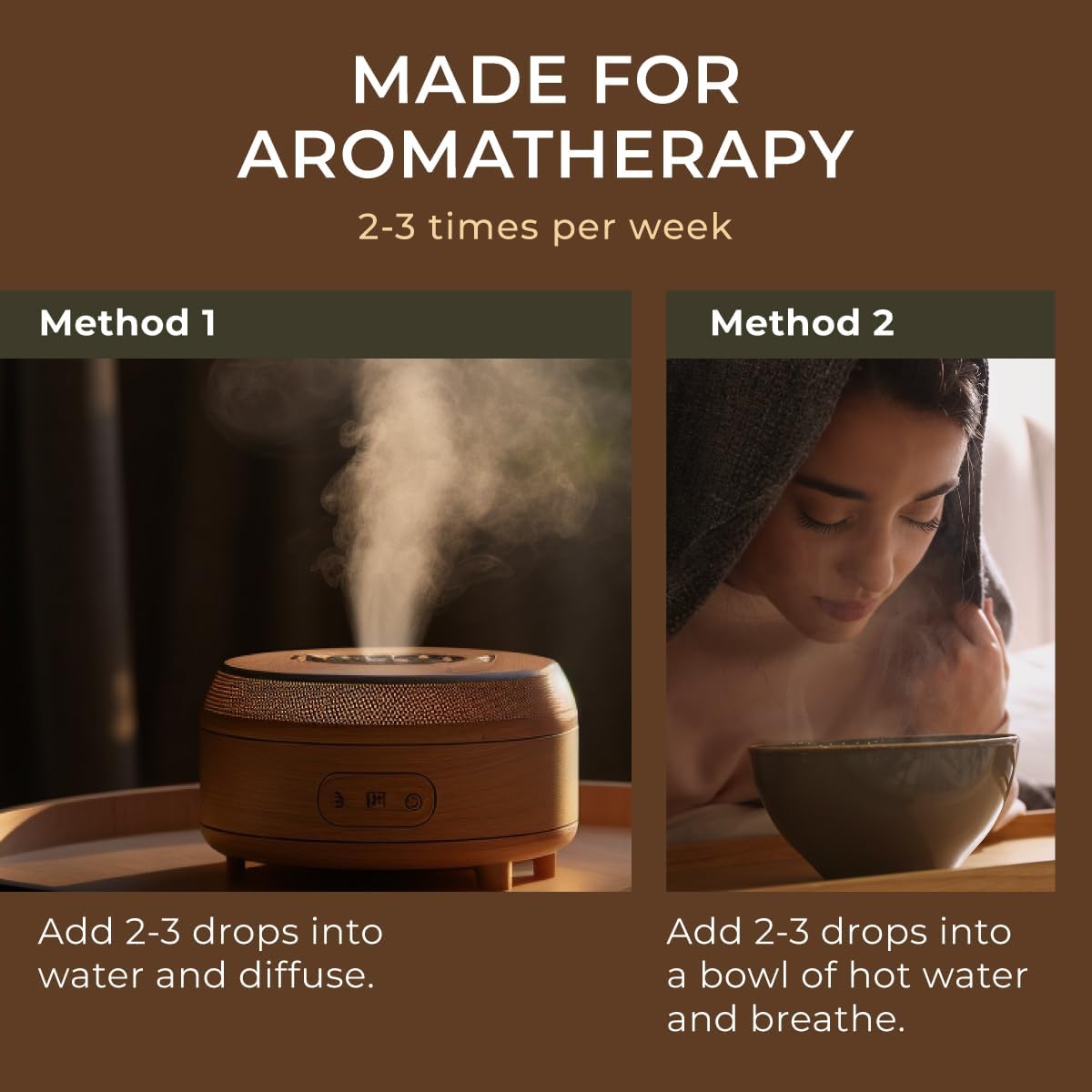 Vlivey®Peppermint Oil for Hair Growth - Therapeutic Mint Essential Oils - Premium Grade Natural Peppermint Essential Oil for Diffuser, Skin & Hair (30ml)