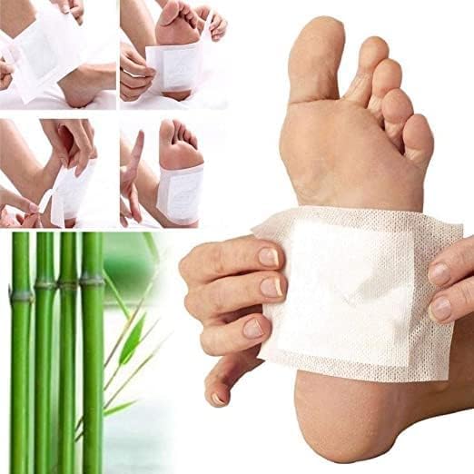 Detox Foot Patches, Pain Free Foot Pads for Stress Relief Sleep, Remove Toxins Cleansing Detox Foot Patches Kit for Release Body (10)