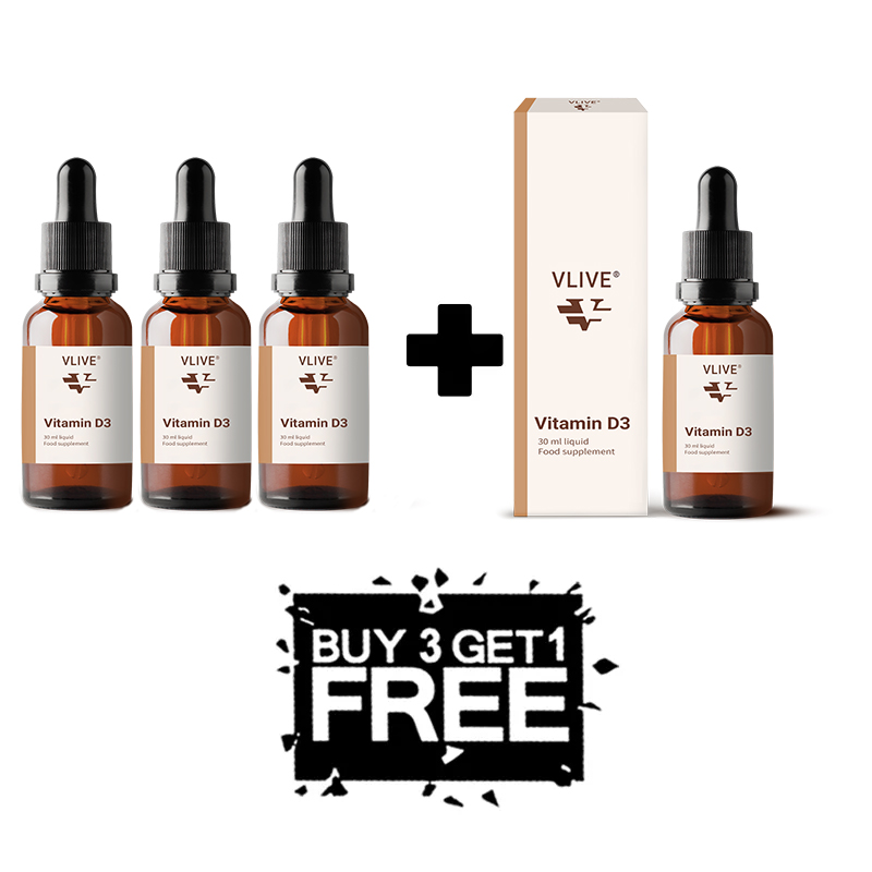 Vlive® Vitamin D3 400iu 30ml