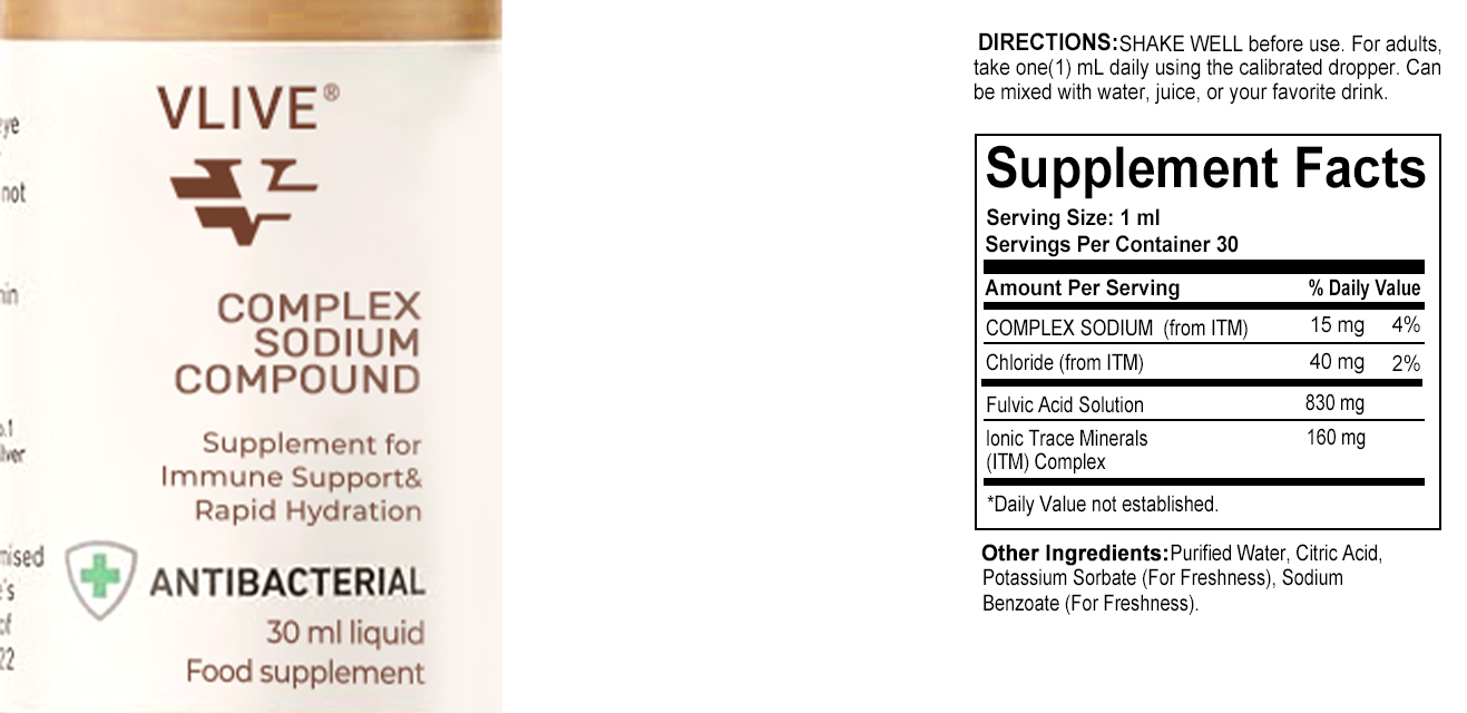 VLive®COMPLEX Sodium  30ml