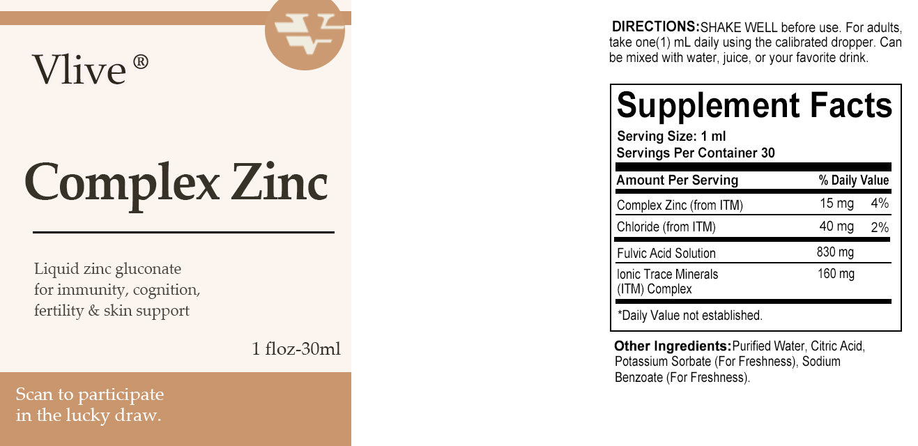 VLive®Complex ZINC 30ml