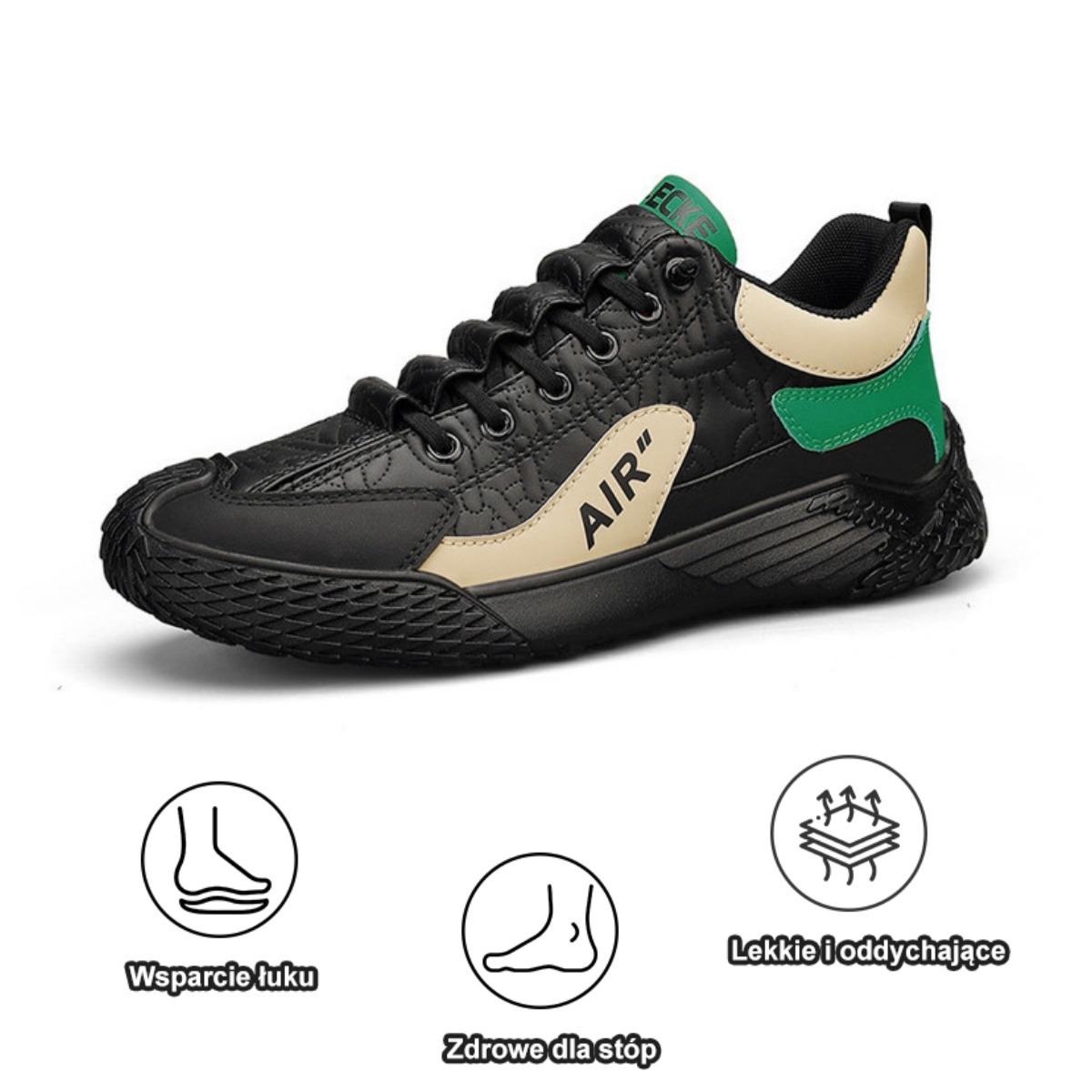 [🎁Dzisiaj połowa ceny - nie przegap] Ergonomicznie zaprojektowane buty ortopedyczne - wsparcie łuku stopy 👞Łatwe pozbycie się bólu stóp