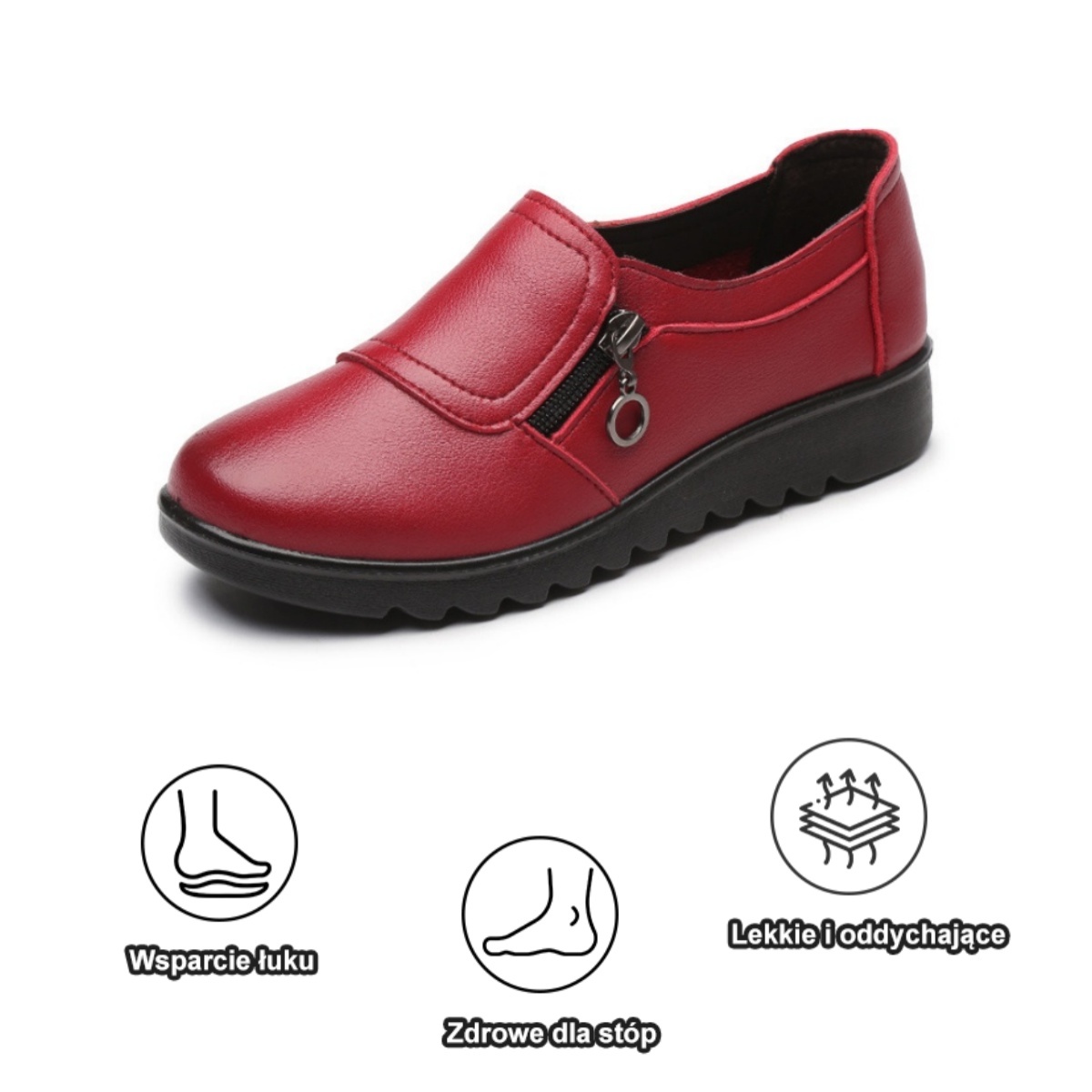 (🔥Dzisiaj 50% zniżki - nie przegap) ⏰ - Miękkie i wygodne, ręcznie robione włoskie buty ze skóry bydlęcej (podparcie łuku stopy - ułatwia chodzenie)