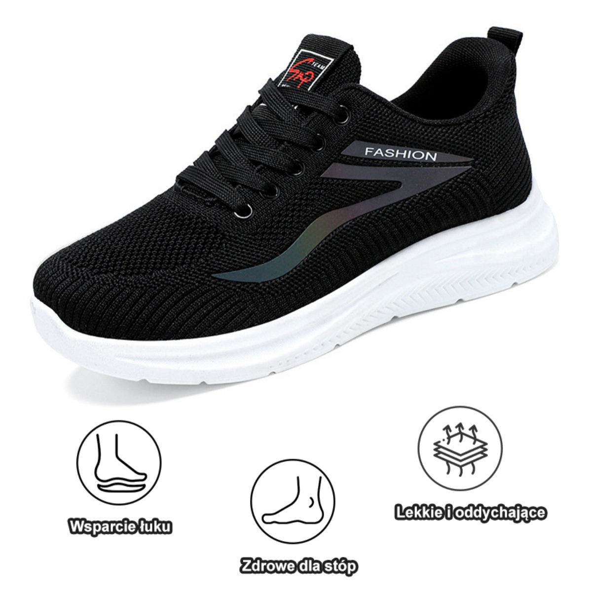 【🔥Dziś połowa ceny - nie przegap】 Ergonomicznie zaprojektowane buty ortopedyczne - konstrukcja z podparciem łuku stopy 👞Łatwo pozbądź się bólu stóp