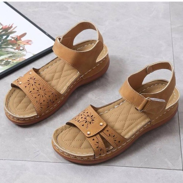 [🎁Dziś połowa ceny - nie przegap] Ergonomicznie zaprojektowane sandały ortopedyczne - bezbolesne chodzenie 👞 sprawiają, że chodzenie jest bardziej komfortowe