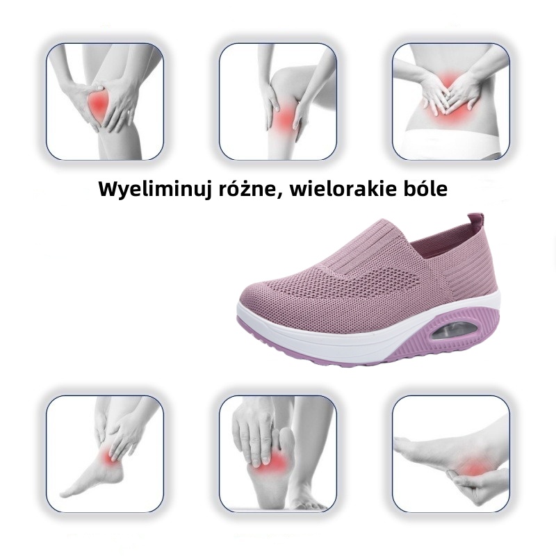 【🔥Dziś połowa ceny - nie przegap】 Ergonomicznie zaprojektowane buty ortopedyczne - konstrukcja z podparciem łuku stopy 👞Łatwo pozbądź się bólu stóp