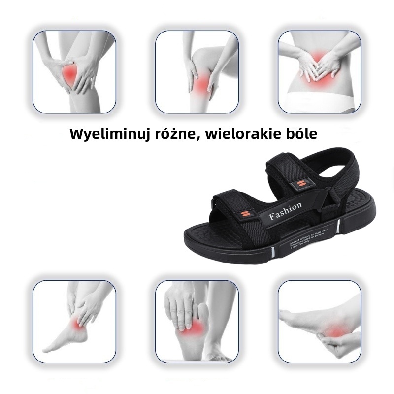 [🎁Dziś połowa ceny - nie przegap] Ergonomicznie zaprojektowane sandały ortopedyczne - bezbolesne chodzenie 👞 sprawiają, że chodzenie jest bardziej komfortowe