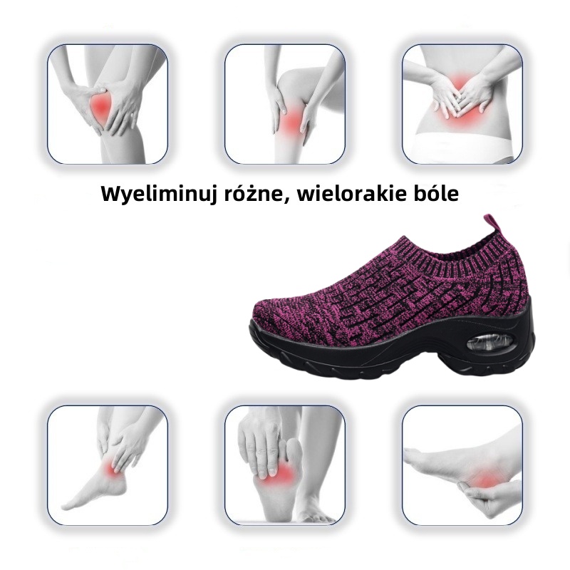 【🔥Dziś połowa ceny - nie przegap】 Ergonomicznie zaprojektowane buty ortopedyczne - konstrukcja z podparciem łuku stopy 👞Łatwo pozbądź się bólu stóp