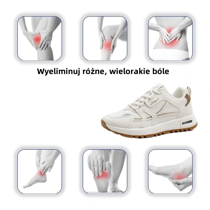 【🔥Dziś połowa ceny - nie przegap】 Ergonomicznie zaprojektowane buty ortopedyczne - konstrukcja z podparciem łuku stopy 👞Łatwo pozbądź się bólu stóp