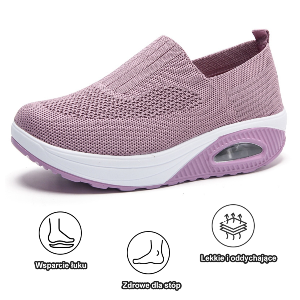 【🔥Dziś połowa ceny - nie przegap】 Ergonomicznie zaprojektowane buty ortopedyczne - konstrukcja z podparciem łuku stopy 👞Łatwo pozbądź się bólu stóp