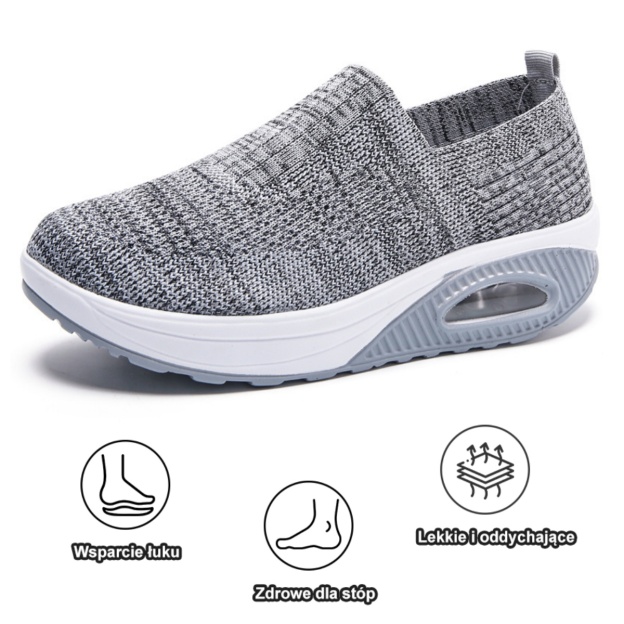 【🔥Dziś połowa ceny - nie przegap】 Ergonomicznie zaprojektowane buty ortopedyczne - konstrukcja z podparciem łuku stopy 👞Łatwo pozbądź się bólu stóp