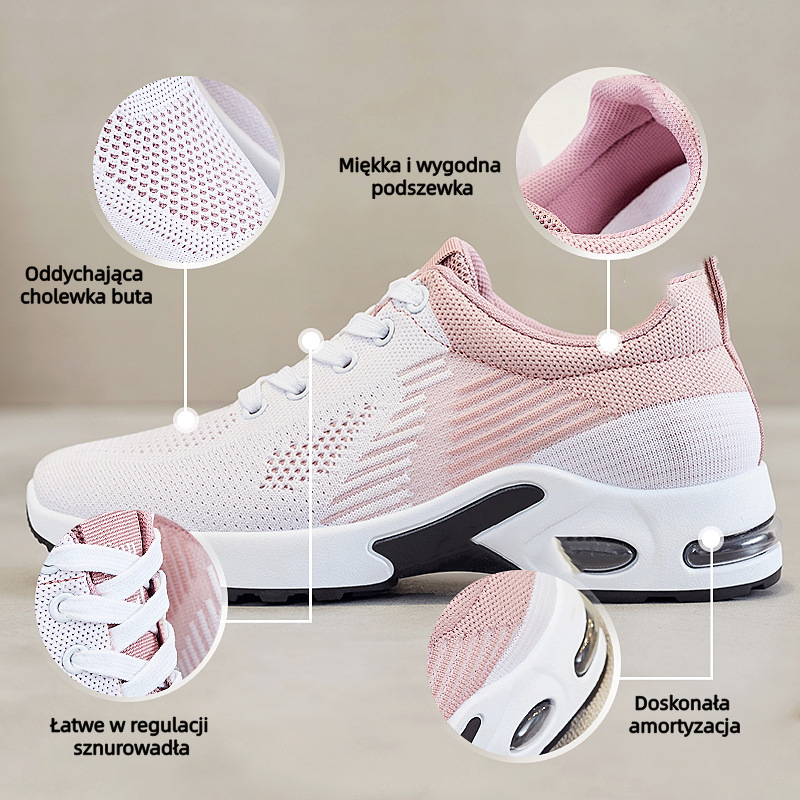 🔥Miękkie i wygodne, amortyzowane buty ortopedyczne✅Wsparcie łuku stopy: łagodzi dyskomfort✅Wygodne i oddychające: zapobiegają zmęczeniu stóp nawet po całym dniu chodzenia✅
