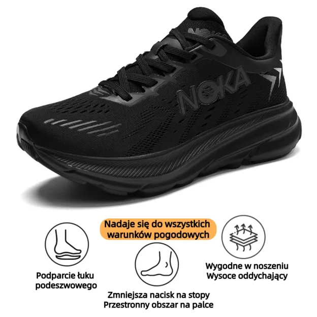 【🎁Oferta ograniczona czasowo】Lekkie i amortyzowane trampki, idealne do codziennego życia w mieście – skutecznie łagodzą problemy ze stopami✅