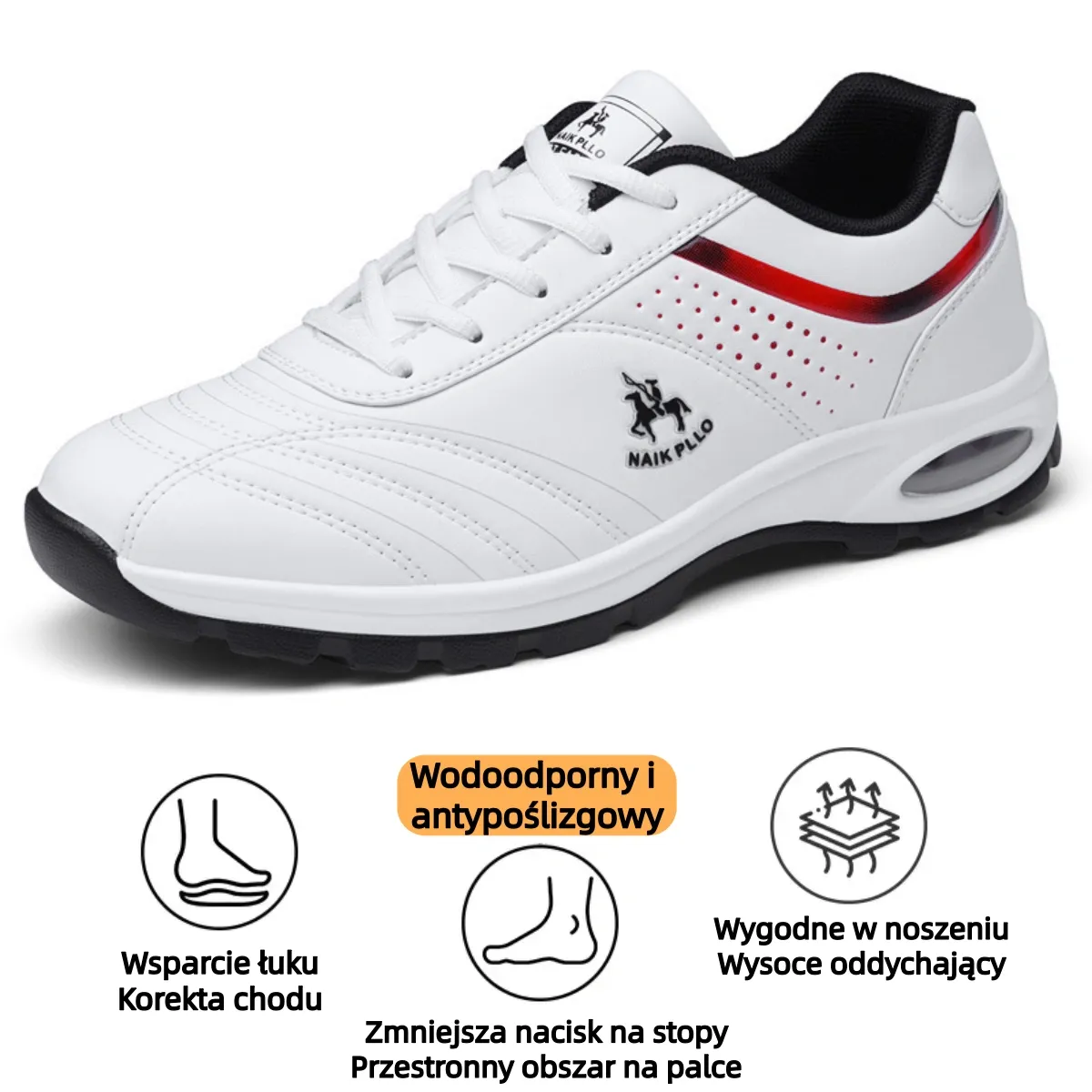 【🎁Oferta ograniczona czasowo】Ergonomicznie zaprojektowane buty ortopedyczne👞Wodoodporne i antypoślizgowe✅Wsparcie łuku stopy – wygodne chodzenie✅