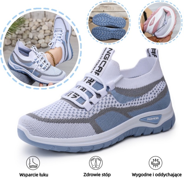 🔥Ergonomiczne damskie buty codzienne👞 - Wsparcie łuku stopy zapewnia wygodę i łatwo łagodzi ból stóp✅