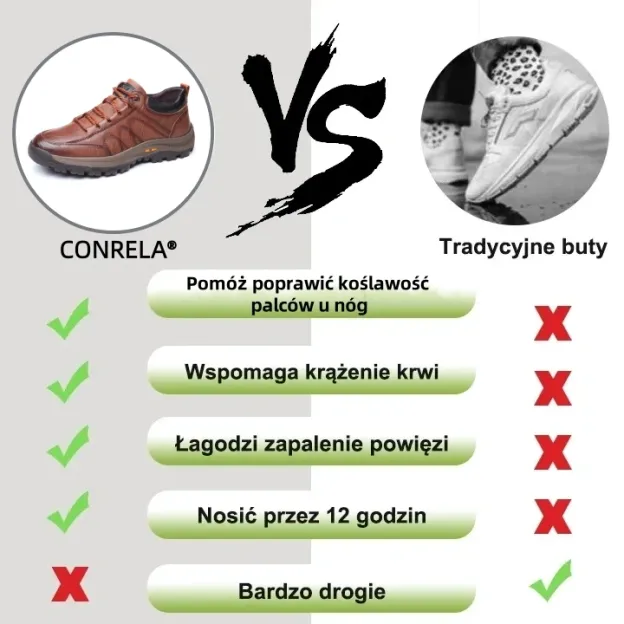 🔥Męskie buty ortopedyczne wykonane z australijskiej skóry cielęcej🐂 Wsparcie łuku stopy – łagodzi ból stóp✅Wodoodporne i antypoślizgowe✅Niezbędne dla mężczyzn