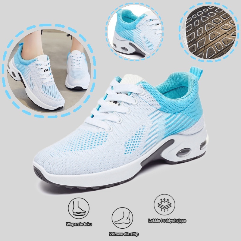 🔥Miękkie i wygodne, amortyzowane buty ortopedyczne✅Wsparcie łuku stopy: łagodzi dyskomfort✅Wygodne i oddychające: zapobiegają zmęczeniu stóp nawet po całym dniu chodzenia✅