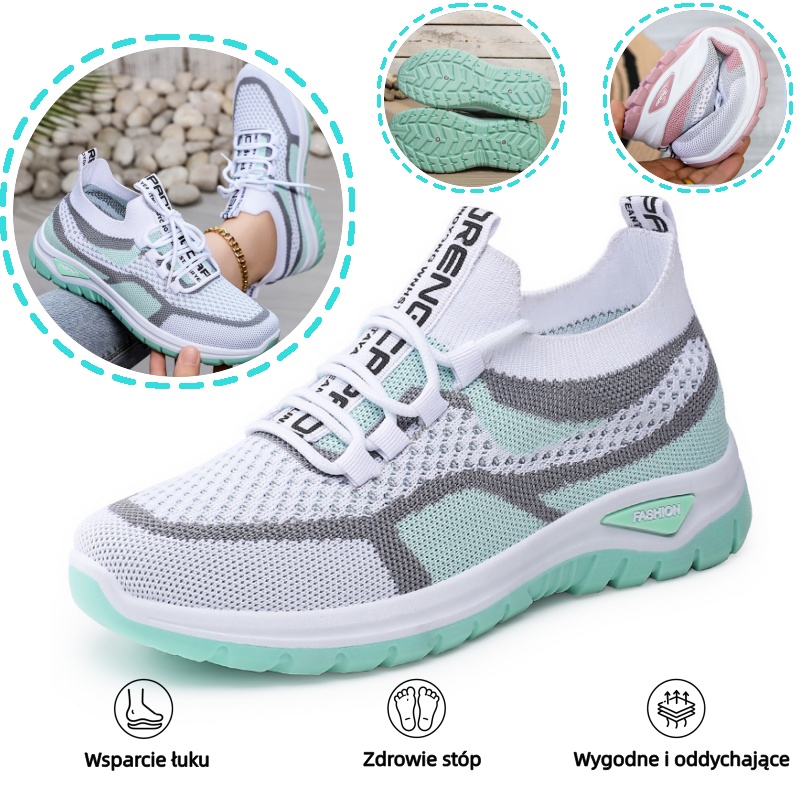 🔥Ergonomiczne damskie buty codzienne👞 - Wsparcie łuku stopy zapewnia wygodę i łatwo łagodzi ból stóp✅