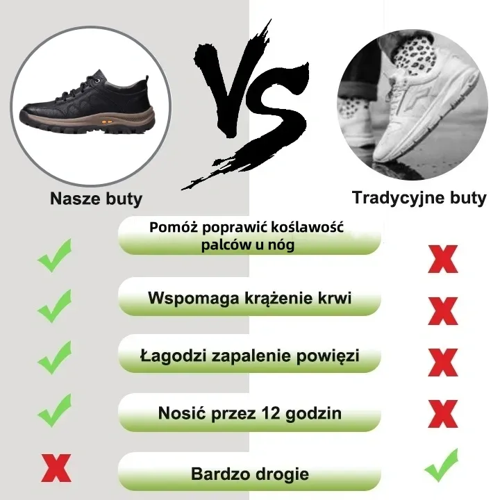 Oryginalne australijskie buty ortopedyczne wykonane z wygodnej skóry cielęcej👞 (wsparcie łuku stopy - łagodzenie bólu stóp) pozwalają na wygodne chodzenie✅