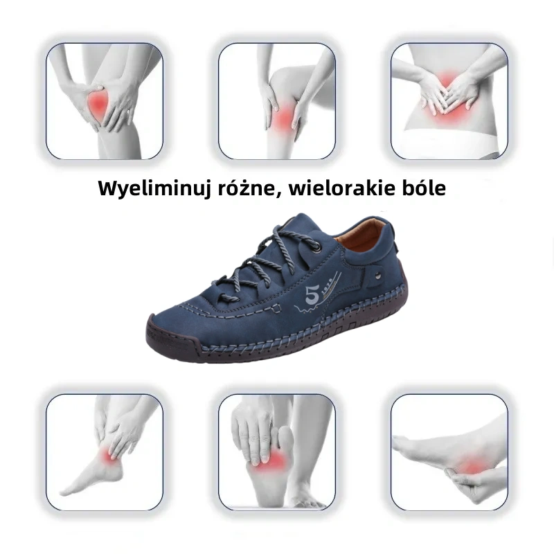 【🎁Dzisiaj 60% zniżki - Nie przegap】 Ergonomicznie zaprojektowane buty ortopedyczne - Łagodzą ból stawów 👞 Zmniejszają nacisk podczas chodzenia