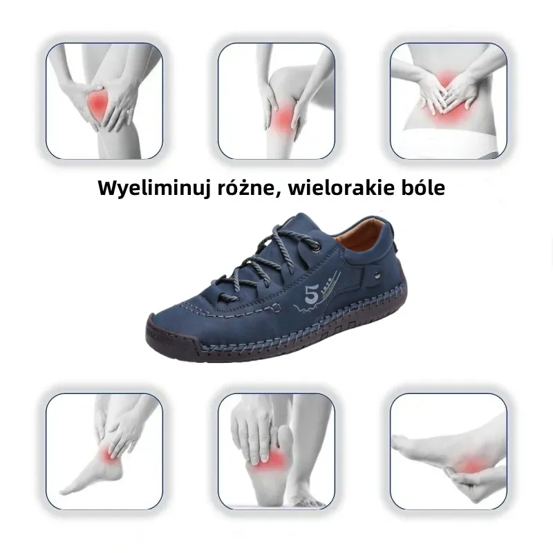 【🎁Dzisiaj 60% zniżki - Nie przegap】 Ergonomicznie zaprojektowane buty ortopedyczne - Łagodzą ból stawów 👞 Zmniejszają nacisk podczas chodzenia