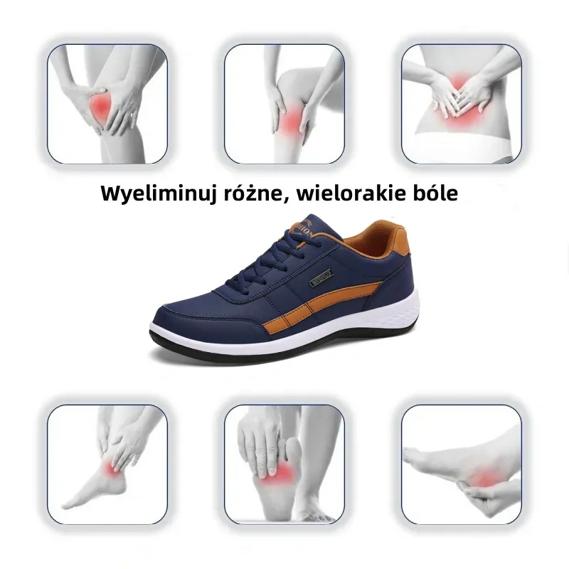 【🎁Oferta ograniczona czasowo】Miękkie i wygodne luksusowe buty ortopedyczne👞 Wykonane z włoskiej skóry nubukowej (podparcie łuku stopy i ulga w bólu stóp)✅