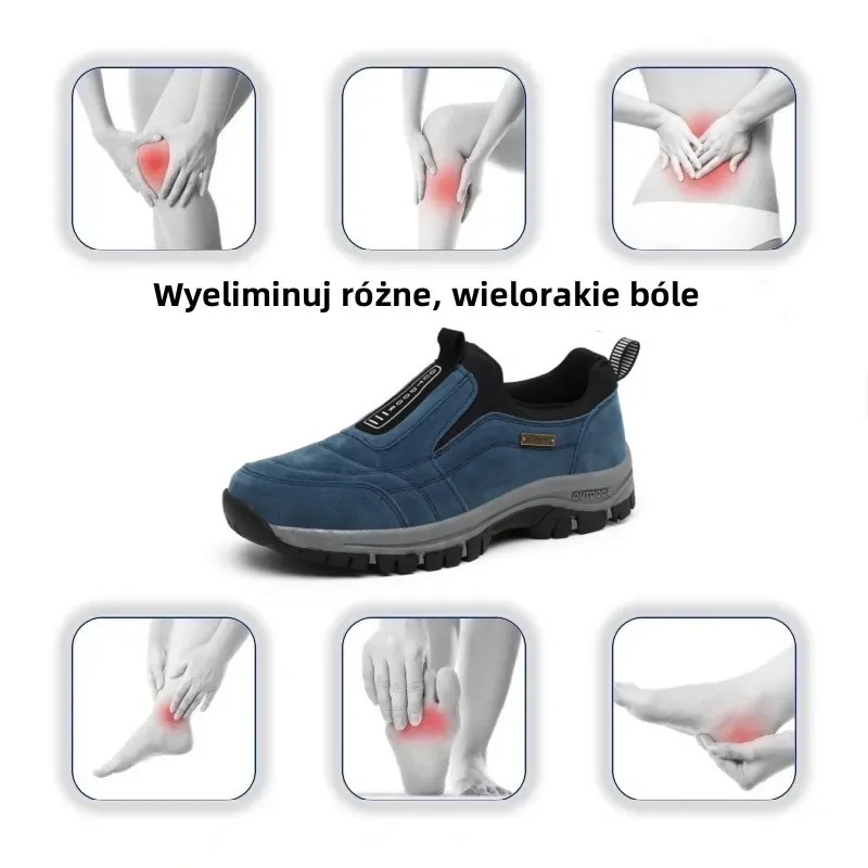 🔥 Włoskie luksusowe buty ortopedyczne ze zamszu, miękkie i wygodne (podparcie łuku stopy - łagodzi ból stóp) ✅