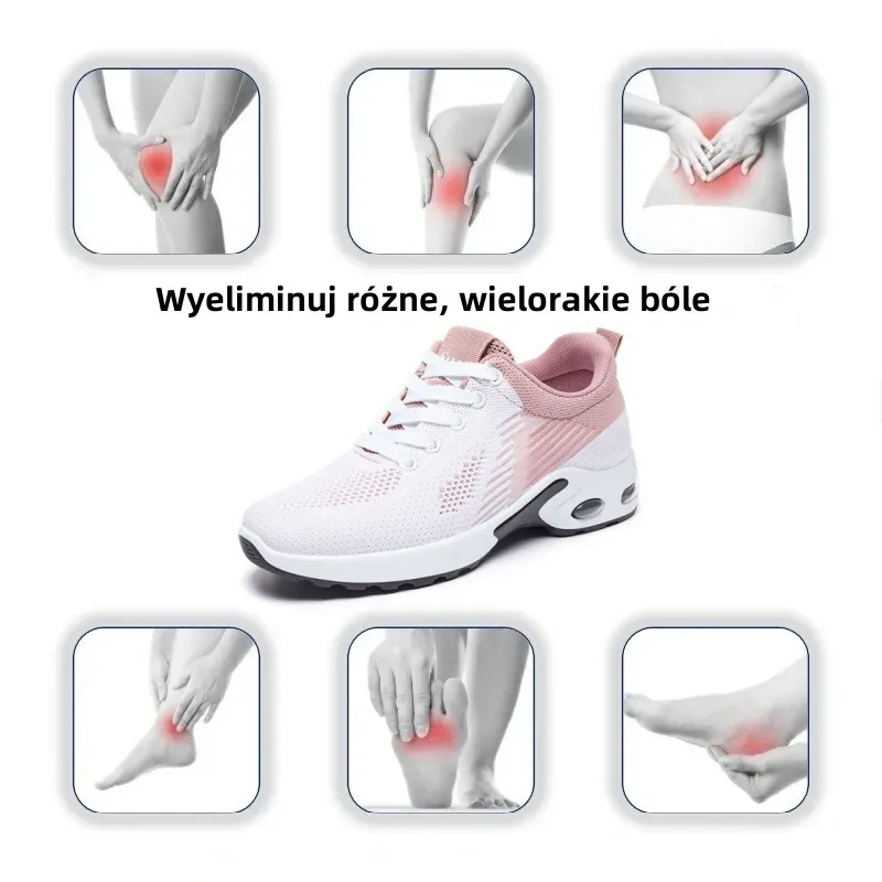 🔥Miękkie i wygodne, amortyzowane buty ortopedyczne✅Wsparcie łuku stopy: łagodzi dyskomfort✅Wygodne i oddychające: zapobiegają zmęczeniu stóp nawet po całym dniu chodzenia✅