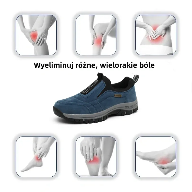 🔥 Luksusowe włoskie buty ortopedyczne, wykonane z miękkiego i wygodnego zamszu, zapewniające wsparcie łuku stopy i łagodzące ból stóp. ✅ Wodoodporne i antypoślizgowe.