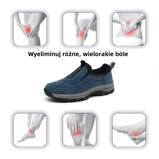 🔥 Luksusowe włoskie buty ortopedyczne, wykonane z miękkiego i wygodnego zamszu, zapewniające wsparcie łuku stopy i łagodzące ból stóp. ✅ Wodoodporne i antypoślizgowe.