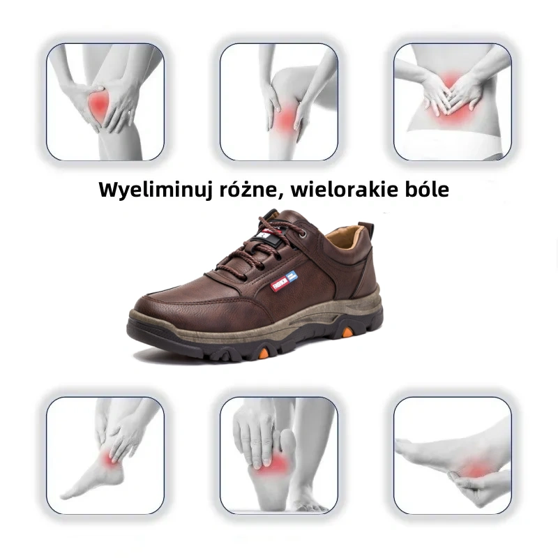🔥 Ergonomicznie zaprojektowane buty ortopedyczne - konstrukcja z podparciem łuku stopy 👞Łatwo pozbądź się bólu stóp✅