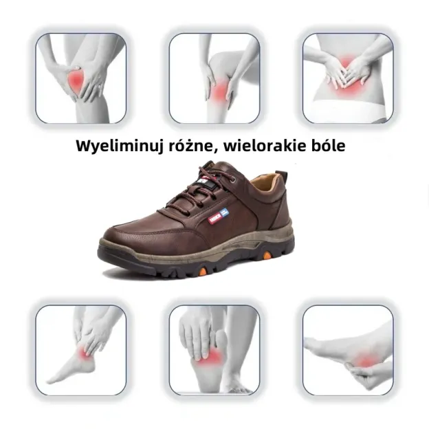 🔥 Ergonomicznie zaprojektowane buty ortopedyczne - konstrukcja z podparciem łuku stopy 👞Łatwo pozbądź się bólu stóp✅