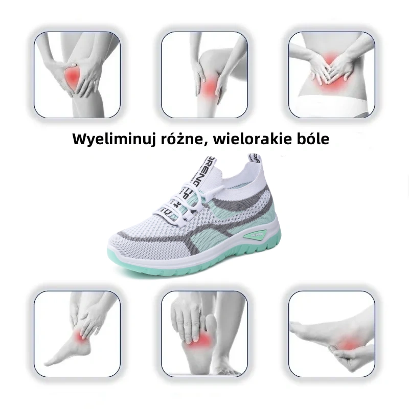 🔥Ergonomiczne damskie buty codzienne👞 - Wsparcie łuku stopy zapewnia wygodę i łatwo łagodzi ból stóp✅