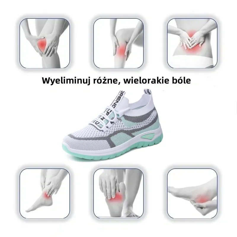 🔥Ergonomiczne damskie buty codzienne👞 - Wsparcie łuku stopy zapewnia wygodę i łatwo łagodzi ból stóp✅