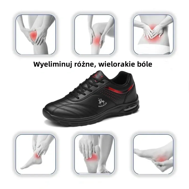 【🎁Oferta ograniczona czasowo】Ergonomicznie zaprojektowane buty ortopedyczne👞Wodoodporne i antypoślizgowe✅Wsparcie łuku stopy – wygodne chodzenie✅