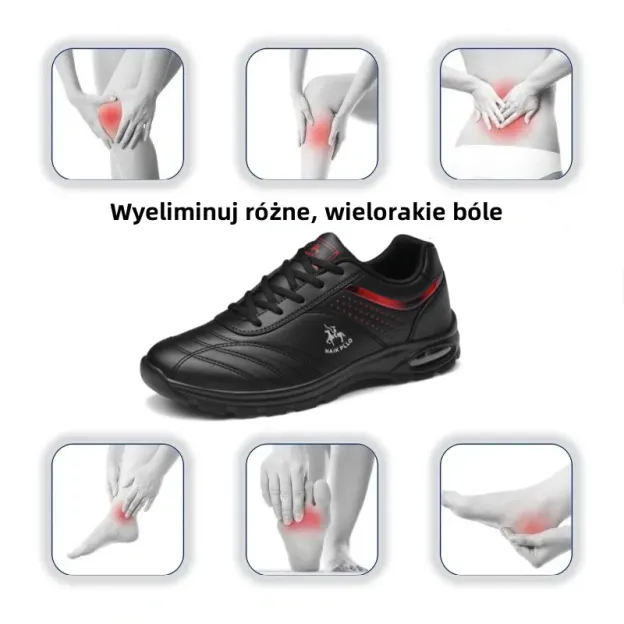【🎁Oferta ograniczona czasowo】Ergonomicznie zaprojektowane buty ortopedyczne👞Wodoodporne i antypoślizgowe✅Wsparcie łuku stopy – wygodne chodzenie✅