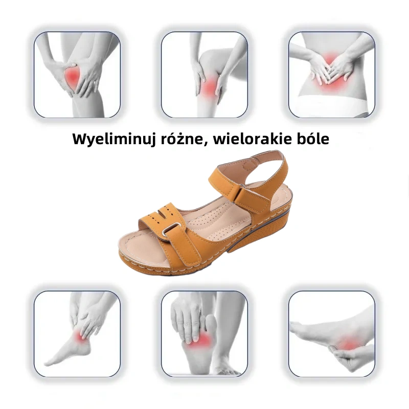 ⏰ Wiosenna wyprzedaż z połową ceny – letnie sandały ortopedyczne z podparciem łuku stopy zapewniające wygodne i bezbolesne chodzenie – ergonomiczna konstrukcja