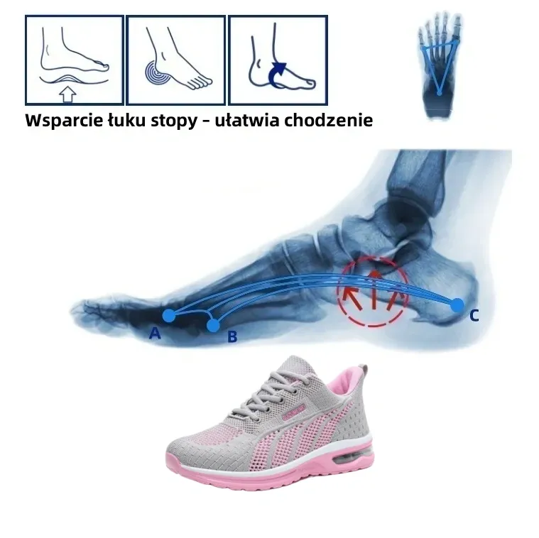 【🎁Dzisiaj 50% zniżki - nie przegap】 Ergonomicznie zaprojektowane buty ortopedyczne - ulga w bólu stawów👞 Zmniejszają nacisk podczas chodzenia