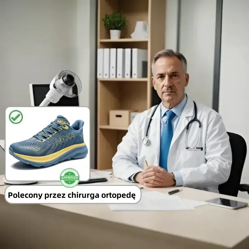 【🎁Oferta ograniczona czasowo】Lekkie i amortyzowane trampki, idealne do codziennego życia w mieście – skutecznie łagodzą problemy ze stopami✅