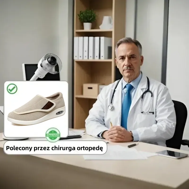 【🎁 Oferta limitowana】 Ergonomiczne buty ortopedyczne 👞 — Ulga w bólach stawów ✅ Zmniejszenie nacisku na stopy podczas chodzenia ✅