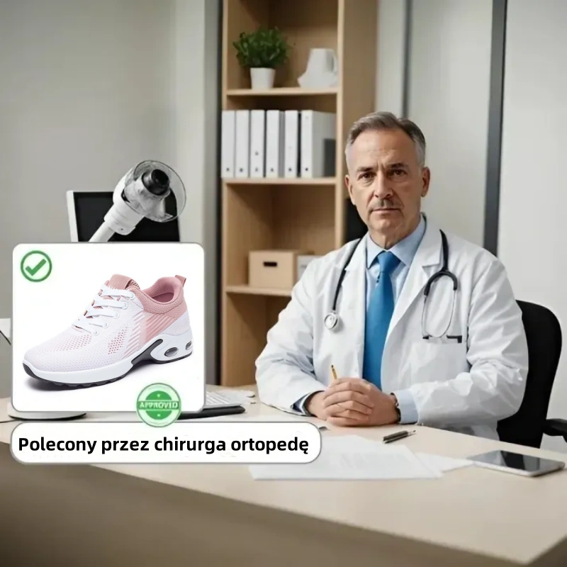 🔥Miękkie i wygodne, amortyzowane buty ortopedyczne✅Wsparcie łuku stopy: łagodzi dyskomfort✅Wygodne i oddychające: zapobiegają zmęczeniu stóp nawet po całym dniu chodzenia✅